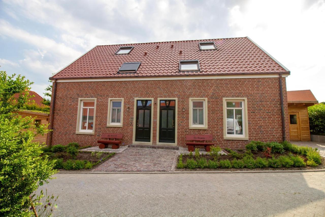 Up Besoeoek - Wildrose Mit Sauna Krummhörn Exterior foto